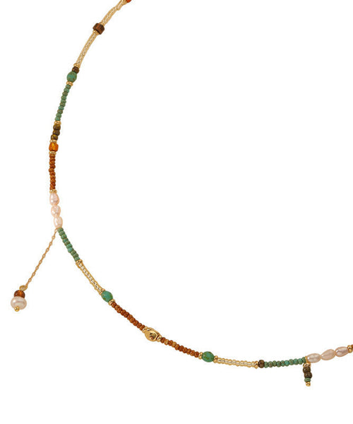 Alloy Original Breath Pendant Design Baby's Beading Gold Pearl FashionChic