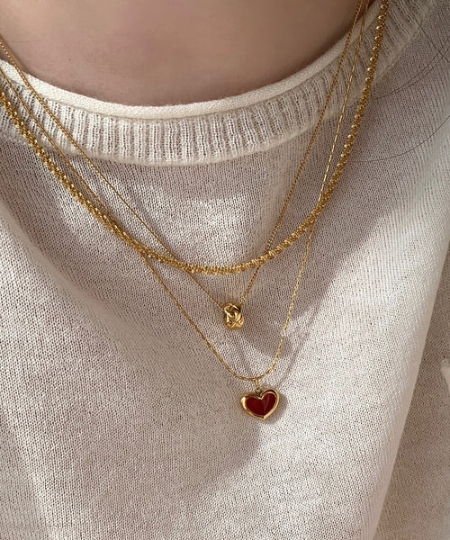 Pendant Stainless Design Glaze Love Steel Drip Original Gold FashionChic