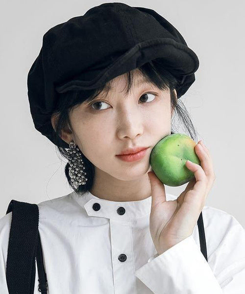 Original Design Green Stylish Patchwork Beret Hat II044 hat-HAT240825