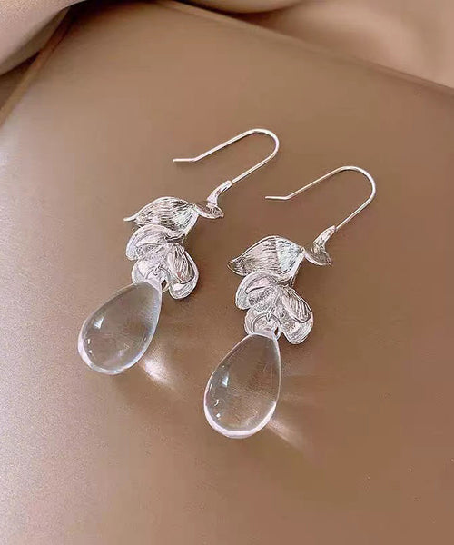 Design Glass Drop Water Silk Original Earrings Alloy FashionChic