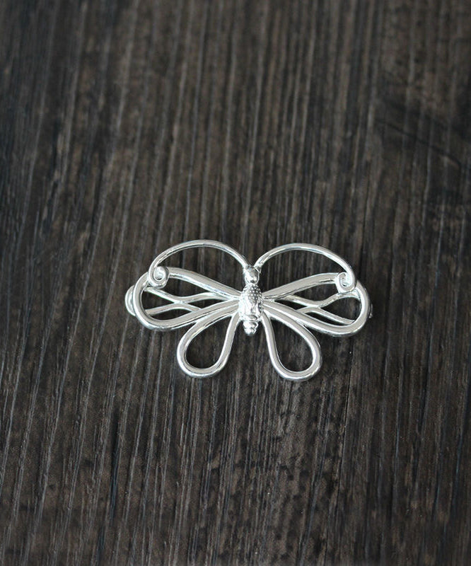 Original Design Silk Sterling Silver Bow Hairpin TS022