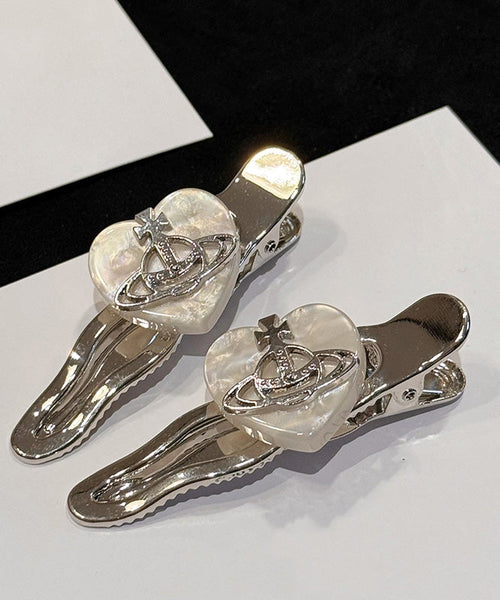 Original Hairpin Stainless Steel Design Love White FashionChic
