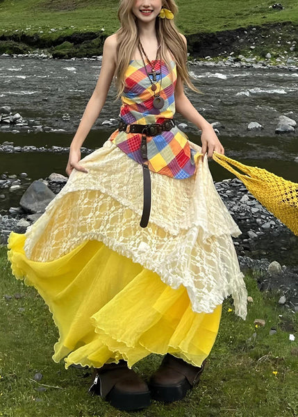 Fit Original Yellow Fall Three Holiday Set Silm Design Piece FashionChic