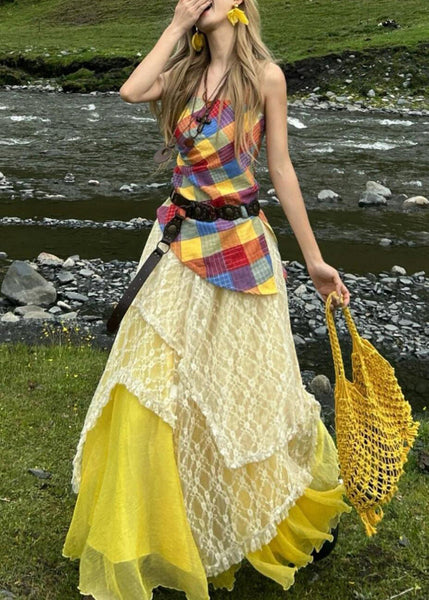 Fit Original Yellow Fall Three Holiday Set Silm Design Piece FashionChic