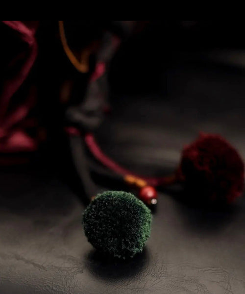 Original Ethnic Style Linen Embroidery Ruffled Messenger Bag HJ1029 Ada Fashion