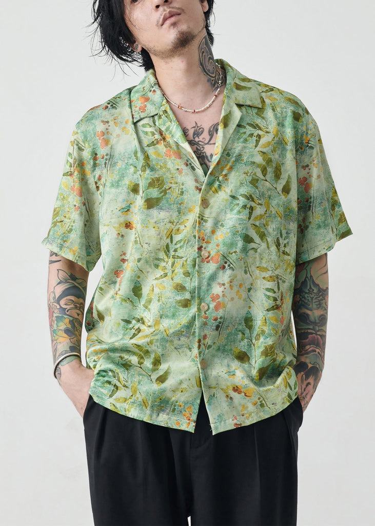 Original Japanese Wizard of Oz Men Hawaiian Shirt Short Sleeved HG013 Men-Silk-MENSTP240725