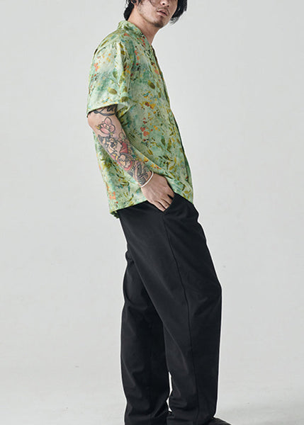 Original Japanese Wizard of Oz Men Hawaiian Shirt Short Sleeved HG013 Men-Silk-MENSTP240725