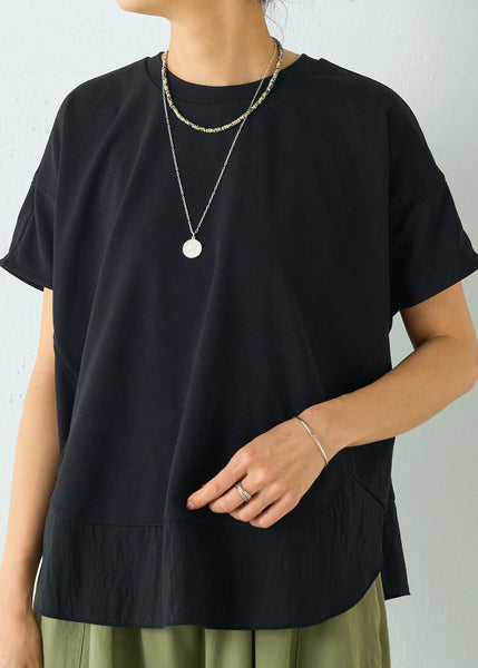 Cotton Oversized Plus Size Black Tanks Patchwork Summer FashionChic