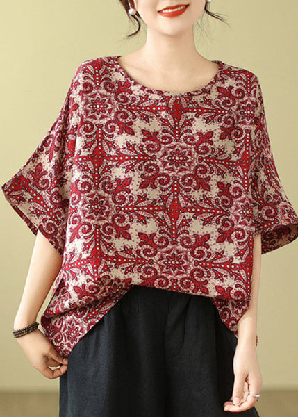 Black Summer Size Shirt T Print Plus FashionChic