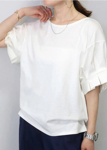 Size Oversized Tanks Cotton White Plus Summer FashionChic