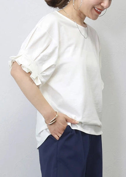 Size Oversized Tanks Cotton White Plus Summer FashionChic