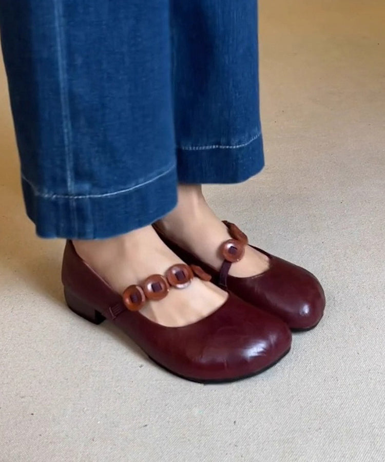 Casual Splicing Women Red Shoes Faux For Flat Leather FashionChic