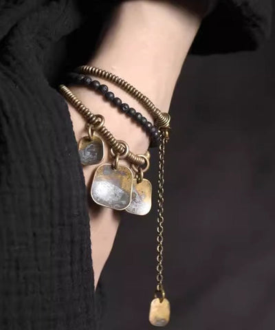 Bracelet Gender Men Same Copper Beading Charm Retro Design FashionChic