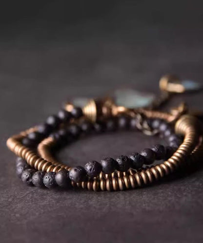 Bracelet Gender Men Same Copper Beading Charm Retro Design FashionChic