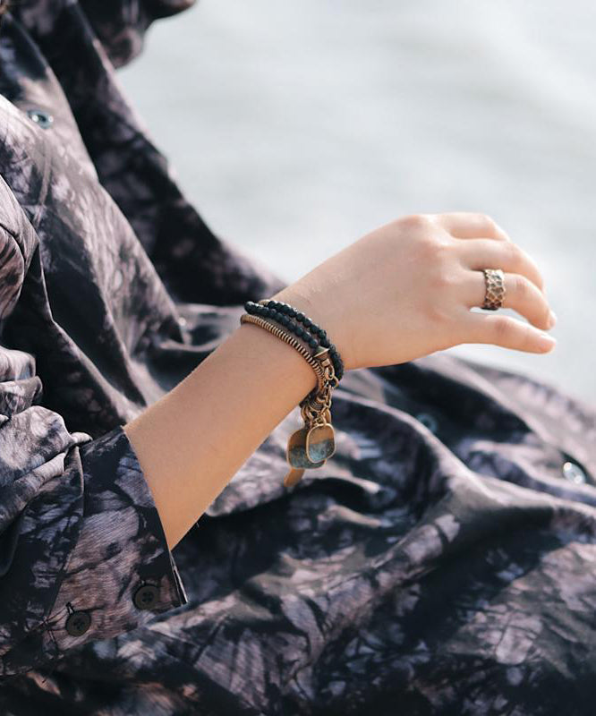 Bracelet Gender Men Same Copper Beading Charm Retro Design FashionChic