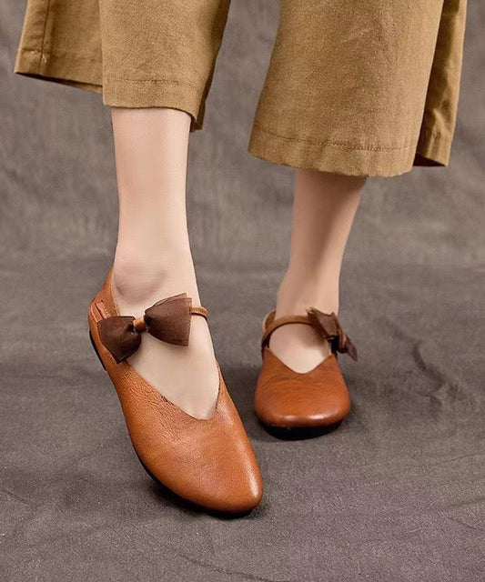 Retro Splicing Penny Loafers Coffee Cowhide Leather WT011 shoe-PDX241030