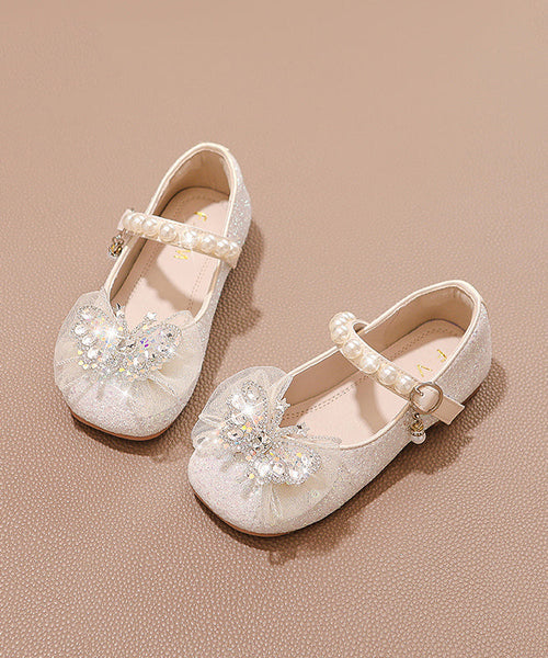 Soft 2025 Silver New Zircon Nail Princess Shoes Sole Bead FashionChic