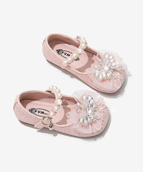 Soft 2025 Silver New Zircon Nail Princess Shoes Sole Bead FashionChic