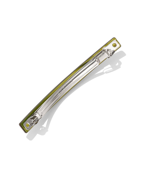 Green Chic Hairpin Metal Barrettes Simple Resin FashionChic