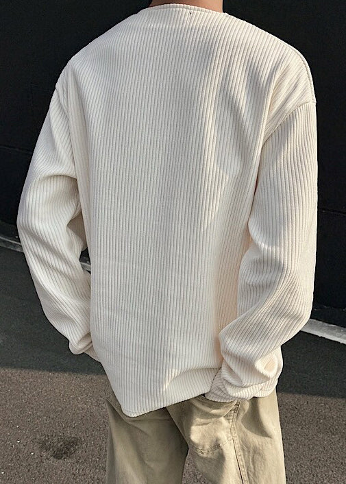 Men Dark Cotton Zip T Gray Shirts Spring Simple Up Solid FashionChic