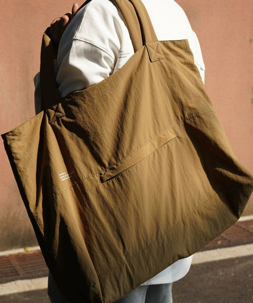 Capacity Grayish Green Simple Satchel Handbag Large Bag FashionChic