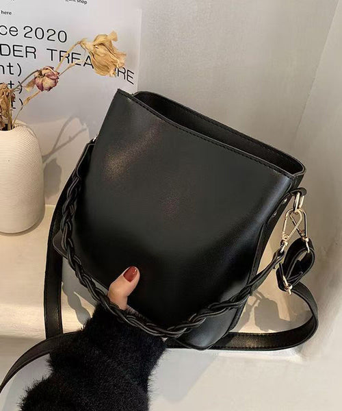 Messenger Faux Durable Solid Simple Bag Leather FashionChic