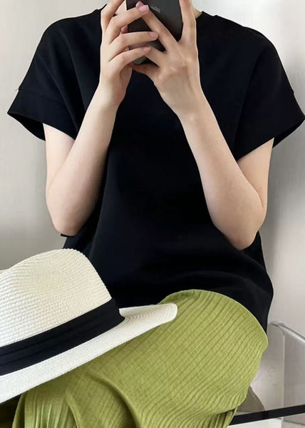 White Tank Summer Oversized Cotton Simple FashionChic