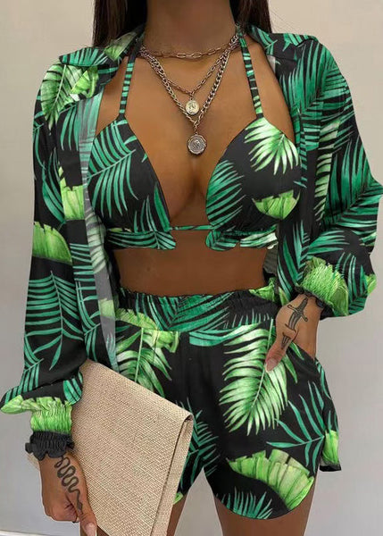 Summer Pieces Set Three Sexy Shorts White Simple FashionChic