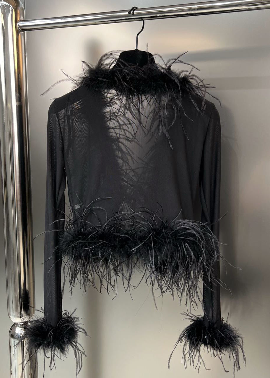 Slim Fit Black Tasseled Lace Up Patchwork Shirts Fall WY002 OM-OL241106