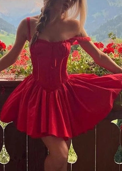 Slim Fit White Lace Solid Cotton Mid Dress Sleeveless YZ035 ABC