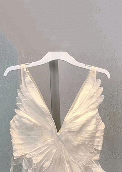 Neck Tank Cotton Design Original Sleeveless V White Fit Slim FashionChic