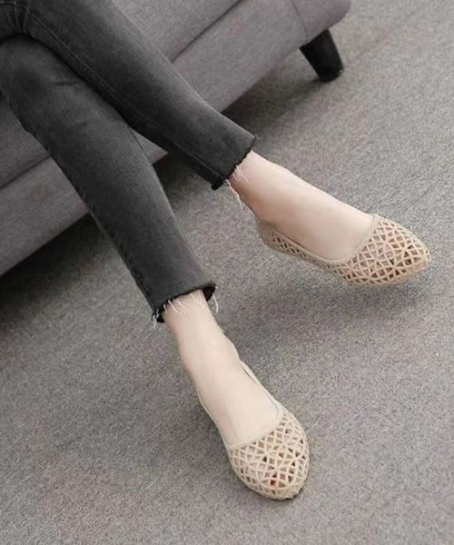 Soft Purple Hollow Out Beach Water Sandals JJ045 Shoe-LX240609