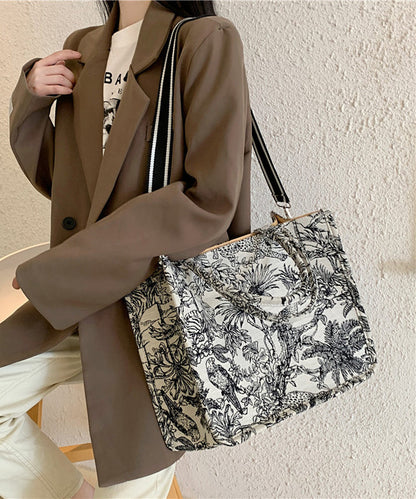 Spring New Jacquard Embroidered Large Capacity Handbag HJ1059 Ada Fashion