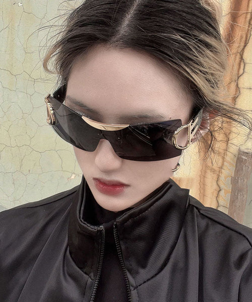 Style Silk Frameless Windproof And Dustproof Eye Protection Sunglasses XS1058 Ada Fashion