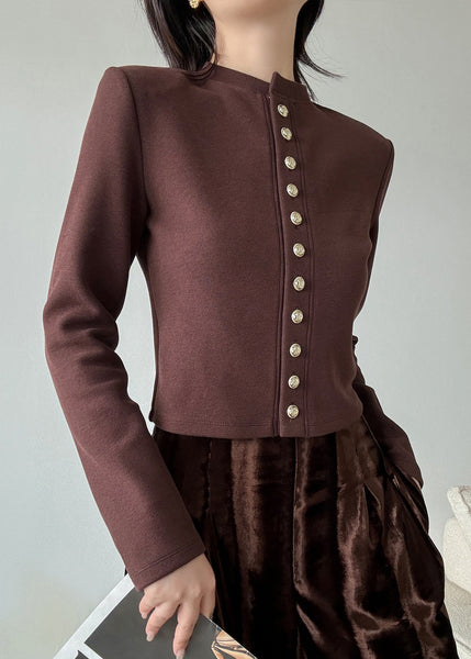 Style White O Neck Button Patchwork Knit Cardigans Spring RB008 ABC