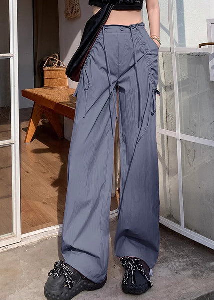 Drawstring Pants Drying Spring Sports Bow Apricot Quick Stylish FashionChic