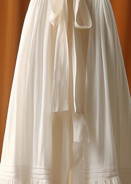 Stylish Black Layered Ruffled Lace Up Patchwork Tulle Skirt Summer QQ1053 Ada Fashion