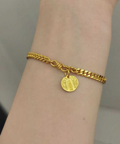 Charm Sterling Stylish Gold Silver Bracelet Overgild FashionChic