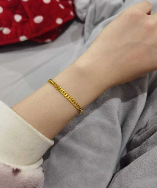 Charm Sterling Stylish Gold Silver Bracelet Overgild FashionChic