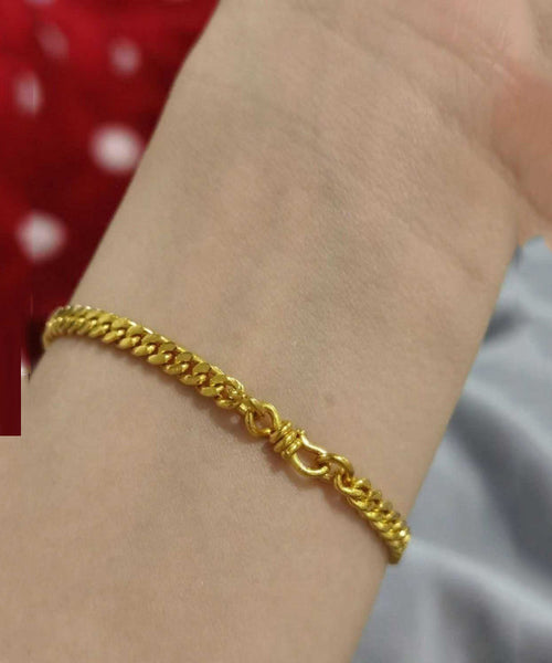 Charm Sterling Stylish Gold Silver Bracelet Overgild FashionChic