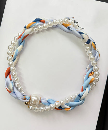 Green Beading Pearl Bracelet Alloy Stylish Silk FashionChic