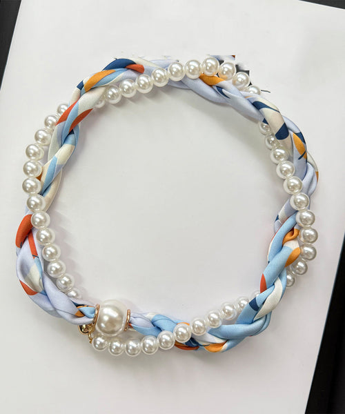 Green Beading Pearl Bracelet Alloy Stylish Silk FashionChic