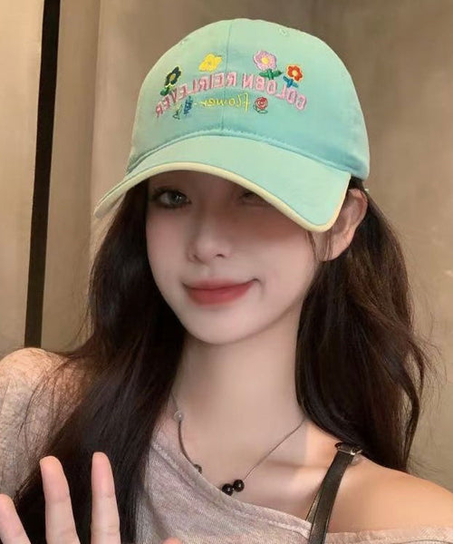 Cap Baseball Hat Embroidered Red Stylish Versatile FashionChic