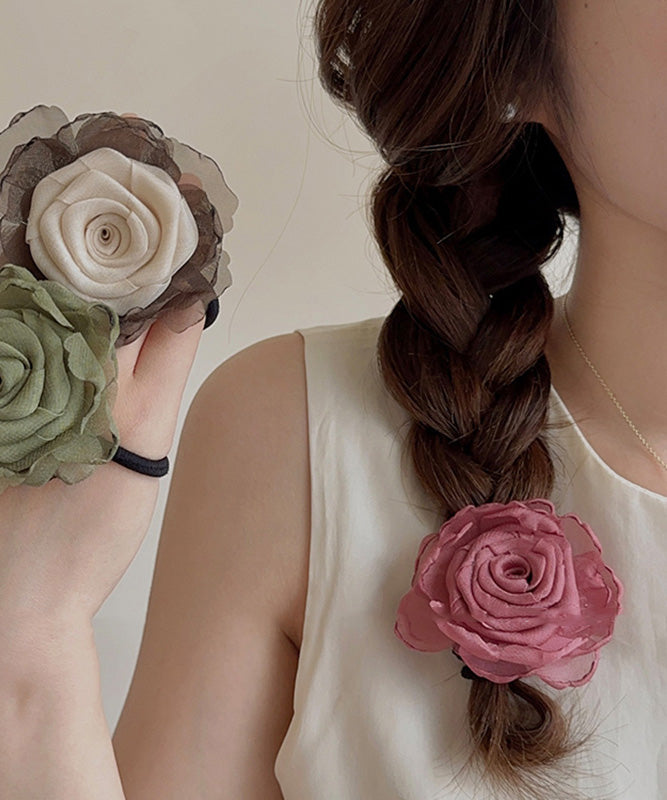 Stylish Red Tulle Rose Hair Band RG009 ABC