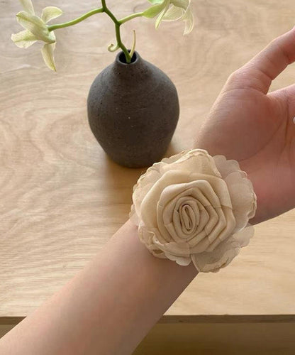 Stylish Red Tulle Rose Hair Band RG009 ABC