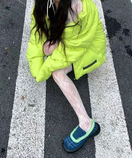 Stylish Versatile Blue Splicing Denim Fabric Chunky Heel DD1036 Shoe-PDX240605