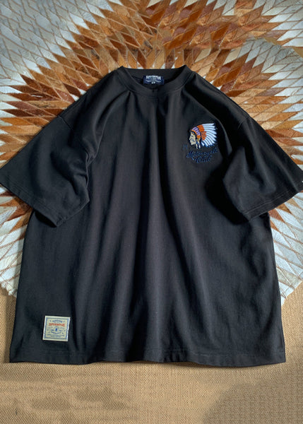 T Men Stylish Embroideried O-Neck Summer Cotton Shirt White FashionChic