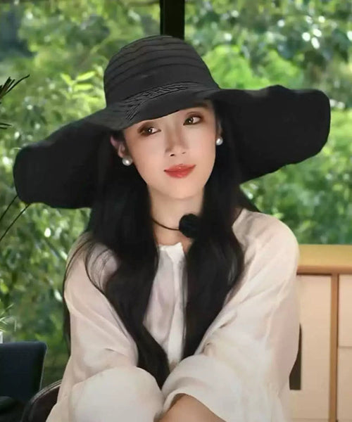 Summer Breathable Sun Beige Large Hat Brim FashionChic