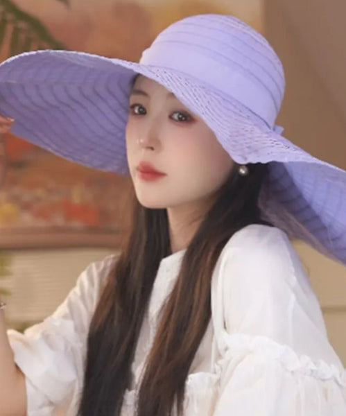 Summer Breathable Sun Beige Large Hat Brim FashionChic