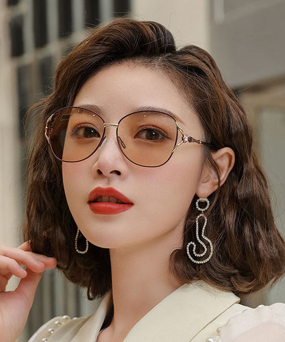 Summer Brown Large Face Color Changing Sunglasses XS1059 Ada Fashion